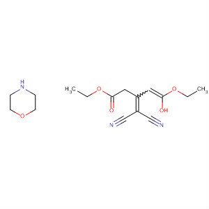 4-Pentenoic acid, 3-(dicyanomethylene)-5-ethoxy-5-hydroxy-, ethylester, compd. with morpholine (1:1)