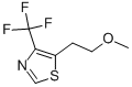 5-(2-METHOXYETHYL)-4-(TRIFLUOROMETHYL)THIAZOLE molecular structure
