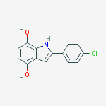 2-(4-chlorophenyl)-1H-indole-4,7-diol