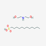 Dodecane-1-sulphonic acid, compound with 2,2'-iminodiethanol (1:1)