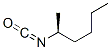 (S)-(+)-2-HEXYL ISOCYANATE molecular structure