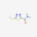 5-(methylthio)-1,3,4-thiadiazole-2-carboxamide