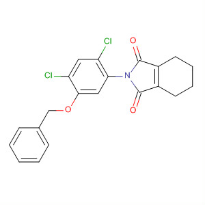 1H-Isoindole-1,3(2H)-dione,2-[2,4-dichloro-5-(phenylmethoxy)phenyl]-4,5,6,7-tetrahydro-
