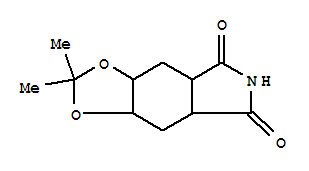 4H-1,3-Dioxolo[4,5-f]isoindole-5,7(3aH,4aH)-dione,tetrahydro-2,2-dimethyl-