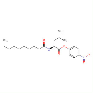 L-Leucine, N-(1-oxodecyl)-, 4-nitrophenyl ester