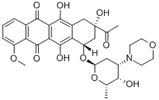 3-(4-morpholinyl)-3-deaminodaunorubicin