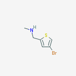 1-(4-bromothiophen-2-yl)-N-methylmethanamine