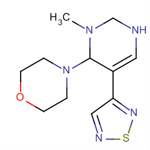 Morpholine,4-[1,2,3,4-tetrahydro-3-methyl-5-(1,2,5-thiadiazol-3-yl)-4-pyrimidinyl]-