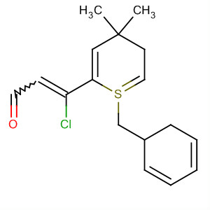 2-Propenal,3-chloro-3-(3,4-dihydro-4,4-dimethyl-2H-1-benzothiopyran-6-yl)- molecular structure