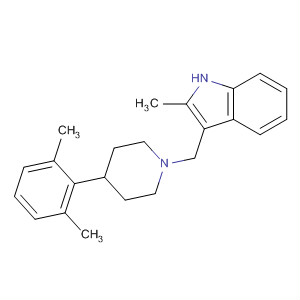 1H-Indole, 3-[[4-(2,6-dimethylphenyl)-1-piperidinyl]methyl]-2-methyl-