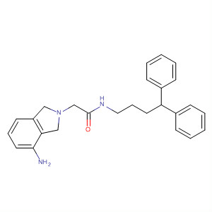 2H-Isoindole-2-acetamide, 4-amino-N-(4,4-diphenylbutyl)-1,3-dihydro-