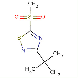 1,2,4-Thiadiazole, 3-(1,1-dimethylethyl)-5-(methylsulfonyl)-