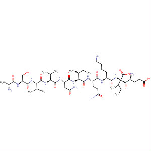 L-Isoleucine,L-alanyl-L-seryl-L-valyl-L-valyl-L-asparaginyl-L-isoleucyl-L-glutaminyl-L-lysyl-L-a-glutamyl-