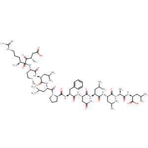 L-Leucine,L-a-aspartyl-L-arginyl-L-methionyl-L-leucyl-L-leucyl-L-prolyl-L-phenylalanyl-L-asparaginyl-L-leucyl-L-leucyl-L-alanyl-