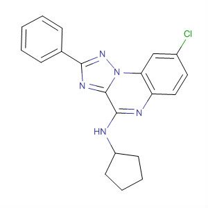 [1,2,4]Triazolo[1,5-a]quinoxalin-4-amine,8-chloro-N-cyclopentyl-2-phenyl-