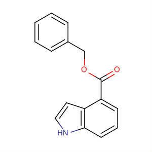 1H-Indole-4-carboxylic acid, phenylmethyl ester