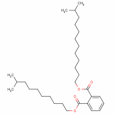 isotridecyl isoundecyl phthalate molecular structure