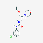 1-(3-chlorophenyl)-3-(3-ethoxy-2-morpholin-4-ylpropyl)urea
