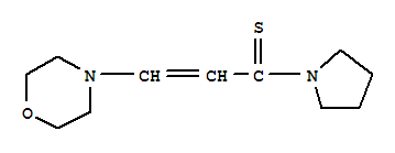2-Propene-1-thione,3-(4-morpholinyl)-1-(1-pyrrolidinyl)-