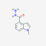 1-methyl-1H-indole-4-carbohydrazide