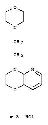 10-(2-morpholin-4-ylethyl)-7-oxa-2,10-diazabicyclo[4.4.0]deca-2,4,11-t riene trihydrochloride