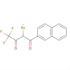 1,3-Butanedione, 4,4,4-trifluoro-1-(2-naphthalenyl)-, ion(1-), barium