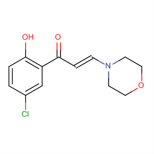 2-Propen-1-one, 1-(5-chloro-2-hydroxyphenyl)-3-(4-morpholinyl)-, (E)-