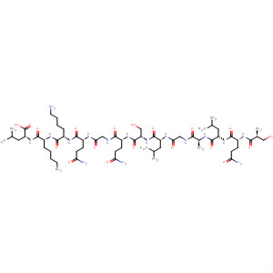 L-Leucine,L-seryl-L-glutaminyl-L-leucyl-L-alanylglycyl-L-leucyl-L-seryl-L-glutaminylglycyl-L-glutaminyl-L-lysyl-L-lysyl-