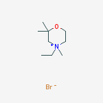 Morpholinium, 4-ethyl-2,2,4-trimethyl-, bromide