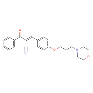 Benzenepropanenitrile,a-[[4-[3-(4-morpholinyl)propoxy]phenyl]methylene]-b-oxo-, (E)-