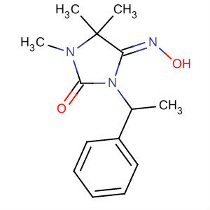 2,4-Imidazolidinedione, 1,5,5-trimethyl-3-(1-phenylethyl)-, 4-oxime, (Z)-