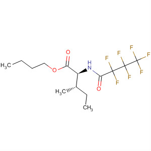 Isoleucine, N-(2,2,3,3,4,4,4-heptafluoro-1-oxobutyl)-, butyl ester