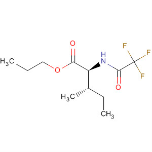 Isoleucine, N-(trifluoroacetyl)-, propyl ester