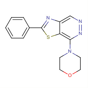 Thiazolo[4,5-d]pyridazine, 7-(4-morpholinyl)-2-phenyl-