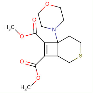 3-Thiabicyclo[4.2.0]oct-7-ene-7,8-dicarboxylic acid, 6-(4-morpholinyl)-,dimethyl ester