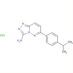 1,2,4-Triazolo[4,3-b]pyridazin-3-amine, 6-[4-(1-methylethyl)phenyl]-,hydrochloride