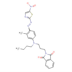 1H-Isoindole-1,3(2H)-dione,2-[3-[butyl[3-methyl-4-[(5-nitro-2-thiazolyl)azo]phenyl]amino]propyl]-