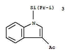 3-ACETYL-N-TRIISOPROPYLSILYL INDOLE