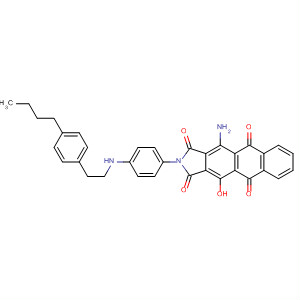 1H-Naphth[2,3-f]isoindole-1,3,5,10(2H)-tetrone,4-amino-2-[4-[[(4-butylphenyl)methyl]methylamino]phenyl]-11-hydroxy-