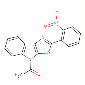 4H-Oxazolo[5,4-b]indole, 4-acetyl-2-(2-nitrophenyl)-
