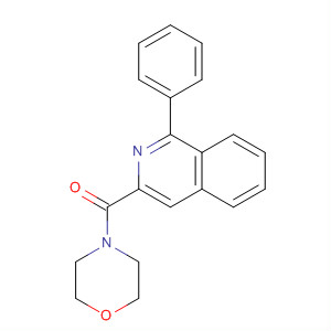 Morpholine, 4-[(1-phenyl-3-isoquinolinyl)carbonyl]-