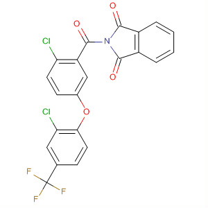 1H-Isoindole-1,3(2H)-dione,2-[2-chloro-5-[2-chloro-4-(trifluoromethyl)phenoxy]benzoyl]-