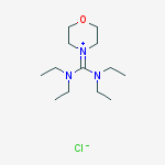 Morpholinium, 4-[bis(diethylamino)methylene]-, chloride