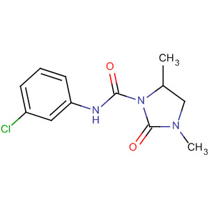 1-Imidazolidinecarboxamide, N-(3-chlorophenyl)-3,5-dimethyl-2-oxo-
