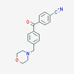 4-CYANO-4-MORPHOLINOMETHYL BENZOPHENONE