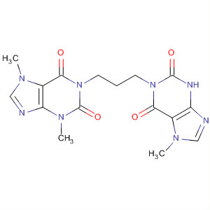 1H-Purine-2,6-dione,3,7-dihydro-3,7-dimethyl-1-[3-(2,3,6,7-tetrahydro-7-methyl-2,6-dioxo-1H-purin-1-yl)propyl]-