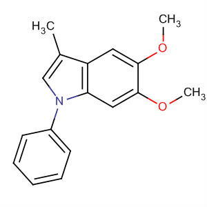 1H-Indole, 5,6-dimethoxy-3-methyl-1-phenyl-