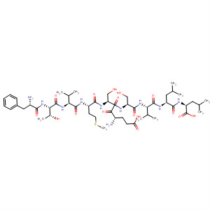 L-Leucine,L-phenylalanyl-L-threonyl-L-valyl-L-methionyl-L-a-glutamyl-L-seryl-L-seryl-L-valyl-L-leucyl-