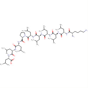 L-Leucine,L-lysyl-L-leucyl-L-leucyl-L-leucyl-L-leucyl-L-leucyl-L-prolyl-L-leucyl-L-leucyl-