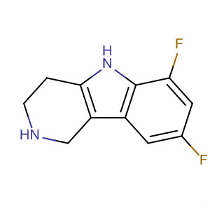 1H-Pyrido[4,3-b]indole, 6,8-difluoro-2,3,4,5-tetrahydro-